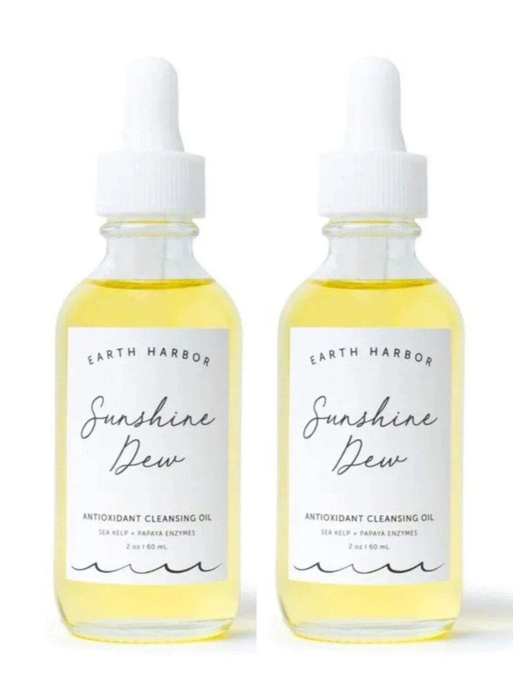 2 Earth Harbor Sunshine Dew Antioxidant Cleansing Oil 2oz